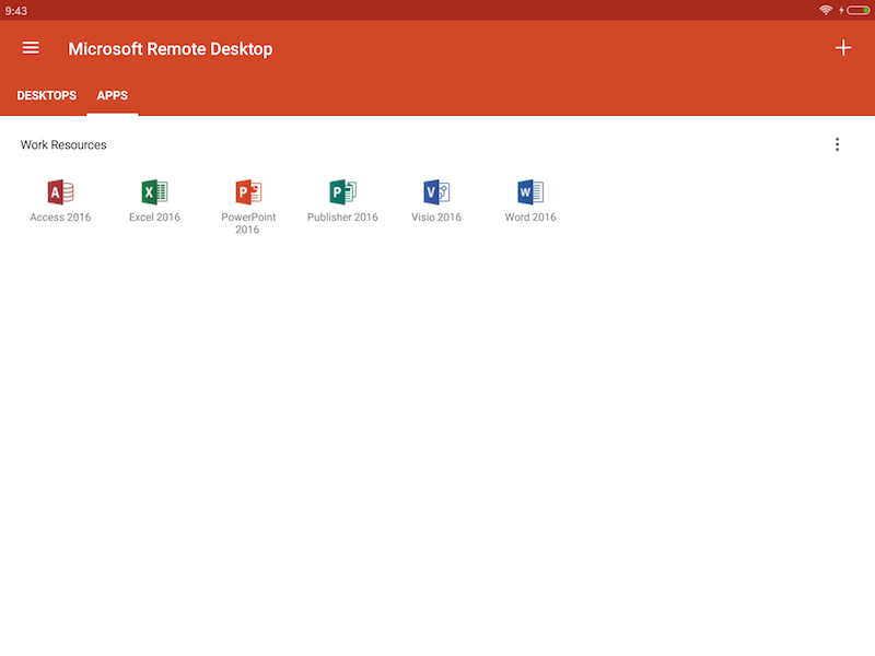 Android MS Remote Desk Config 3